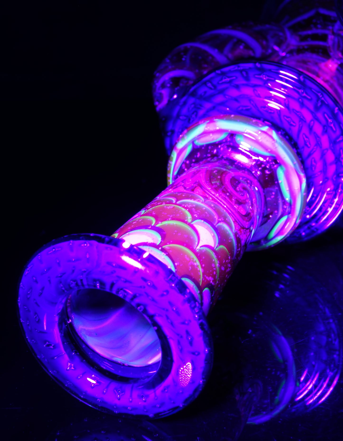 Steve Sizelove & WYG UV Dotstack Crushed Opal Bubble Trap Aztec Klein