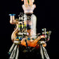 Sunset Slyme and Lost City Balloon Perc Alien Bio Mech Rig with Crushed Opal Accents
