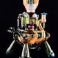 Sunset Slyme and Lost City Balloon Perc Alien Bio Mech Rig with Crushed Opal Accents