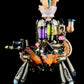 Sunset Slyme and Lost City Balloon Perc Alien Bio Mech Rig with Crushed Opal Accents