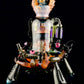 Sunset Slyme and Lost City Balloon Perc Alien Bio Mech Rig with Crushed Opal Accents