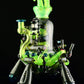 Sunset Slyme and Lost City Balloon Perc Alien Bio Mech Rig with Crushed Opal Accents