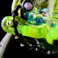 Sunset Slyme and Lost City Balloon Perc Alien Bio Mech Rig with Crushed Opal Accents