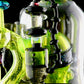 Sunset Slyme and Lost City Balloon Perc Alien Bio Mech Rig with Crushed Opal Accents