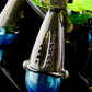 Sunset Slyme and Lost City Balloon Perc Alien Bio Mech Rig with Crushed Opal Accents