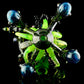 Sunset Slyme and Lost City Balloon Perc Alien Bio Mech Rig with Crushed Opal Accents