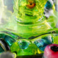 Sunset Slyme and Lost City Balloon Perc Alien Bio Mech Rig with Crushed Opal Accents