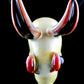 Dual-Sided Kangaroo Skull Pendant