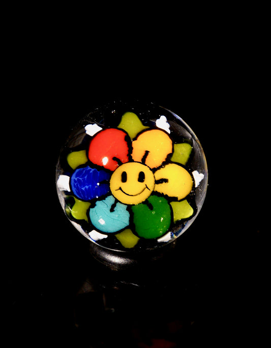 Rainbow Happy Flower Terp Guard Pearl (12mm)