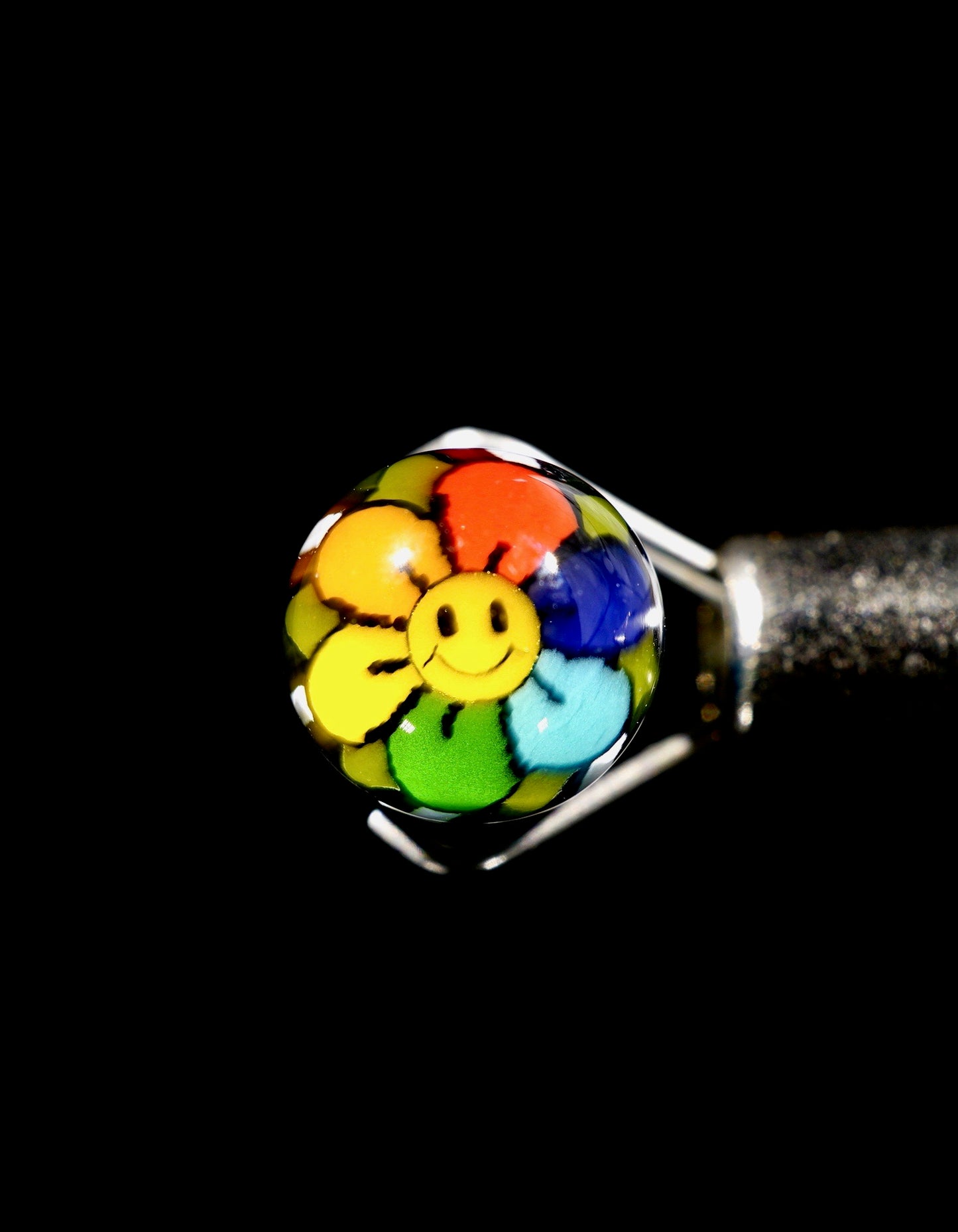 Rainbow Happy Flower Terp Pillars (14-16mm)