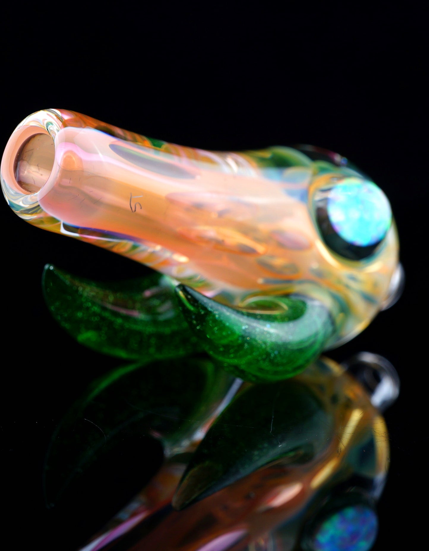 Green Stardust 'Dragon Tear' Bubble Cap