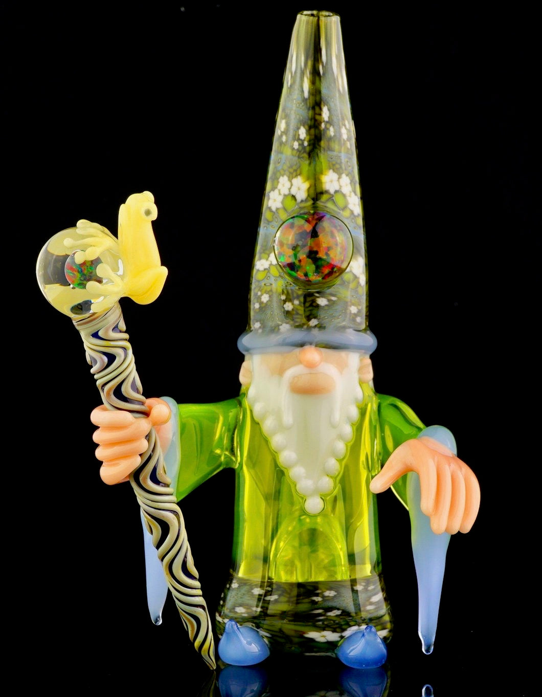 Phil Siegel & Crunklestein Koki Frog Wizard + Removable Staff