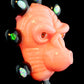 Opal-ed Out CFL Shifty Peach Monkey Pendant