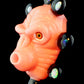 Opal-ed Out CFL Shifty Peach Monkey Pendant