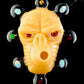 Opal-ed Out CFL Shifty Peach Monkey Pendant