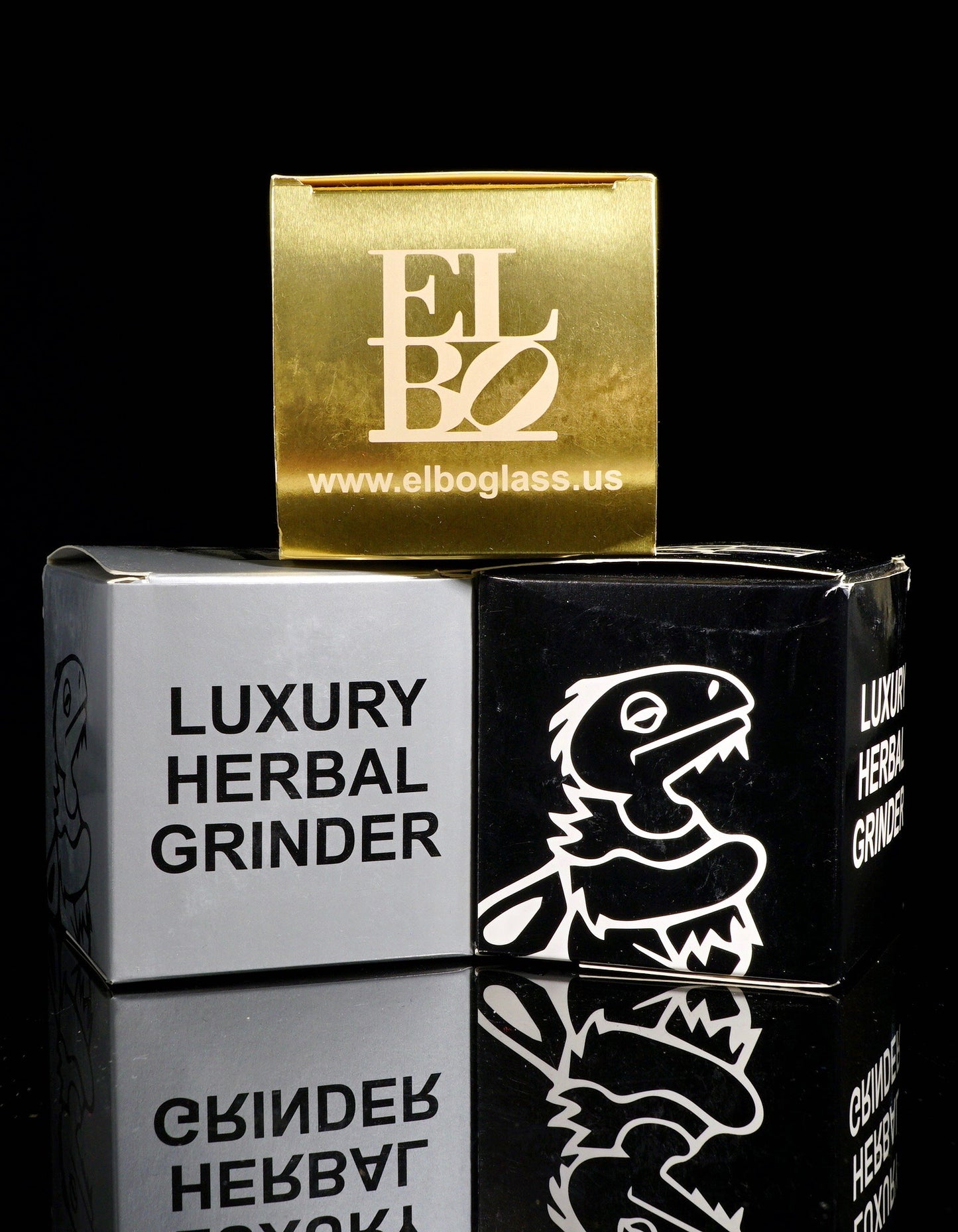 Luxury Herbal Grinder (silver / gold / black)