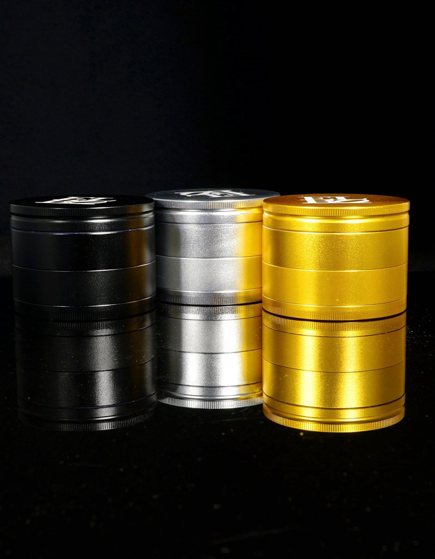 Luxury Herbal Grinder (silver / gold / black)