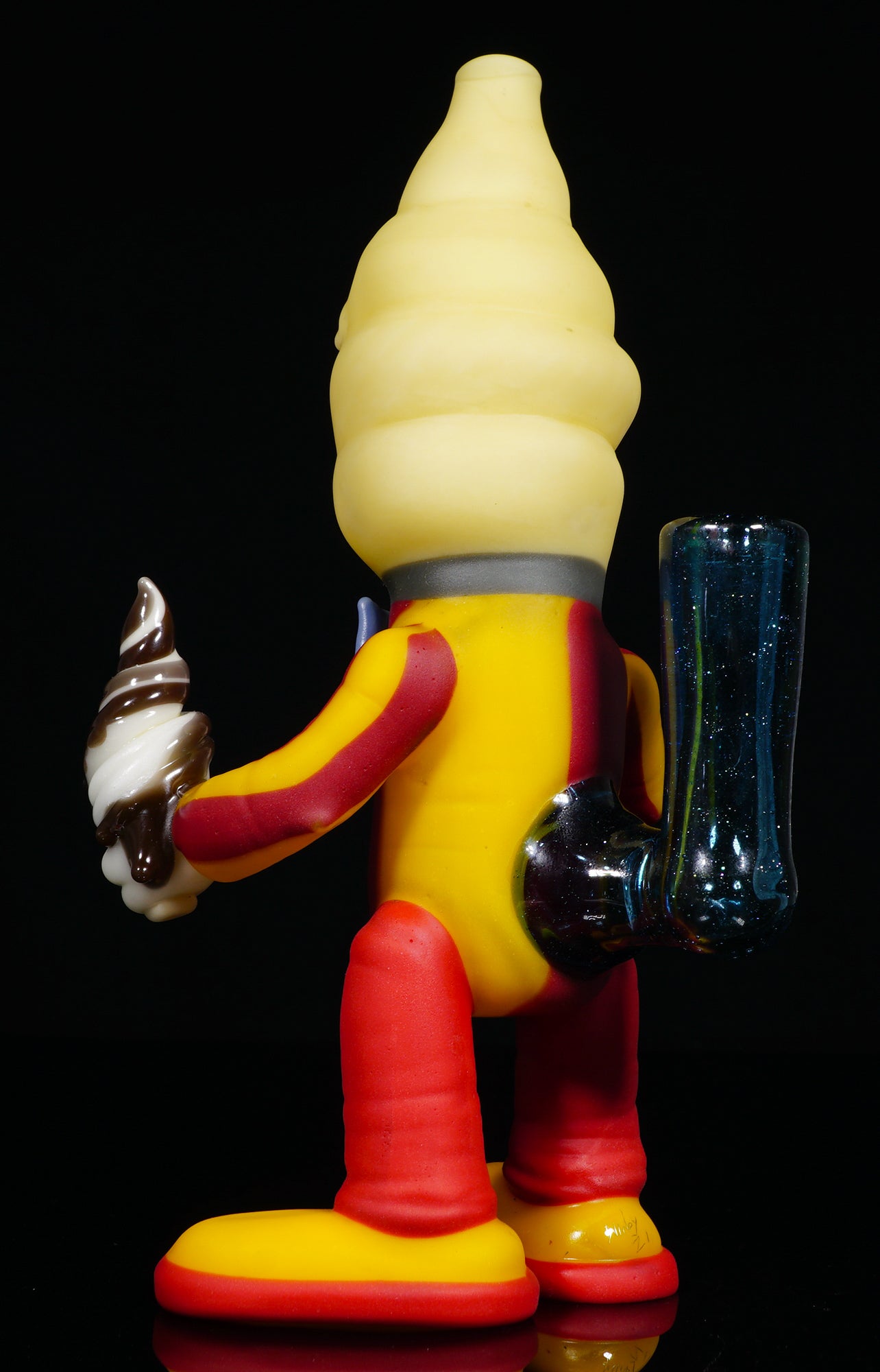 Mr. Brain Freeze Soft Serve Rig + Art Print