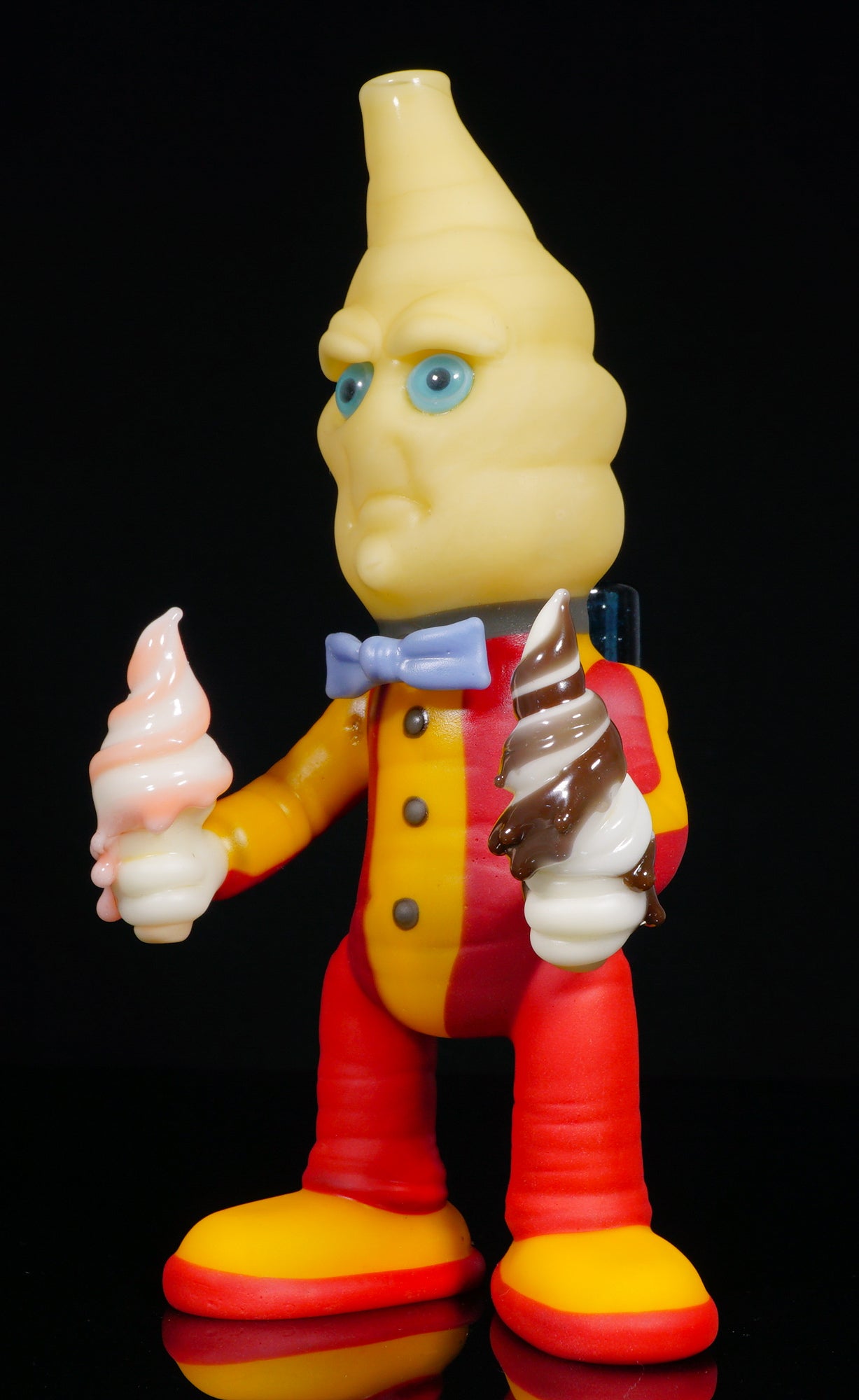 Mr. Brain Freeze Soft Serve Rig + Art Print