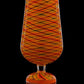 Orange UV Retti 12oz Tulip Goblet
