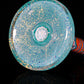 Gold Dichro Aqua Azul Crushed Opal Fire and Ice Dotstack Mini Cruizer