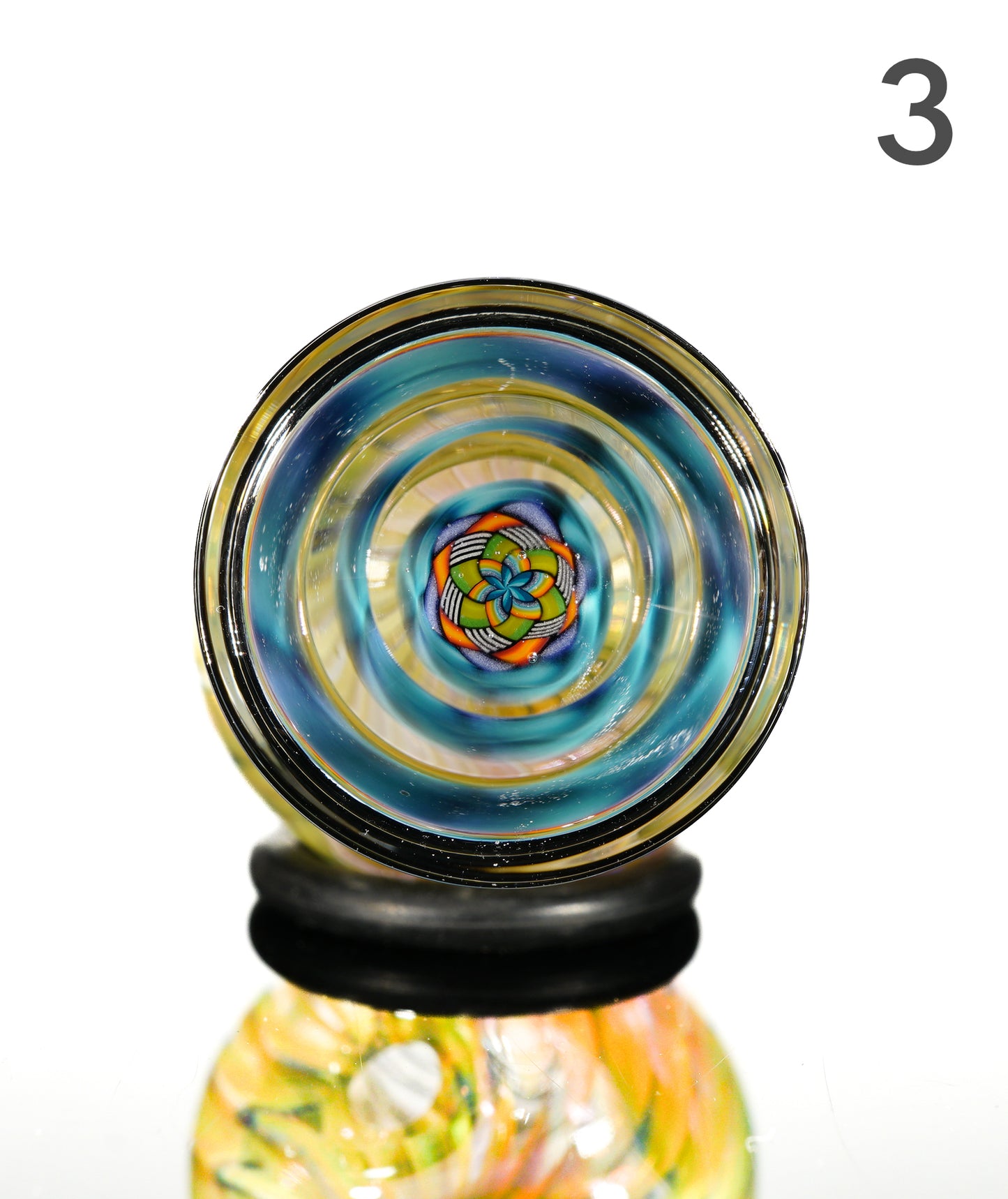 Milli Accent Cut & Flip Fume Bubble Spinner Caps (various colors)