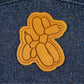 Denim Balloon Dog Hat