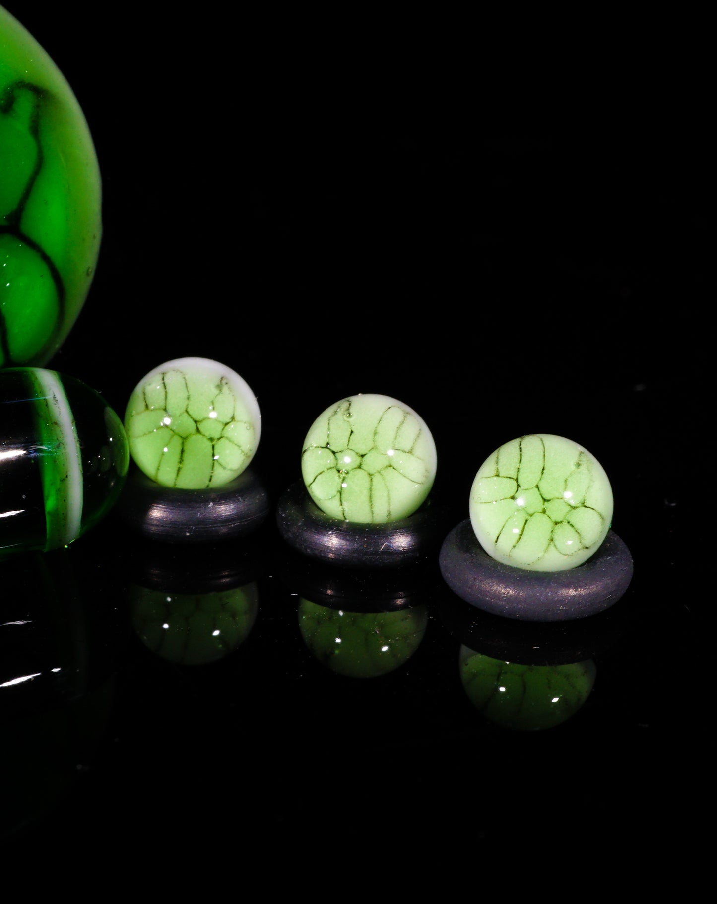 Green Balloon Dog Slurper Set