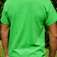 Green Fleur De Lis Mandala T-Shirt