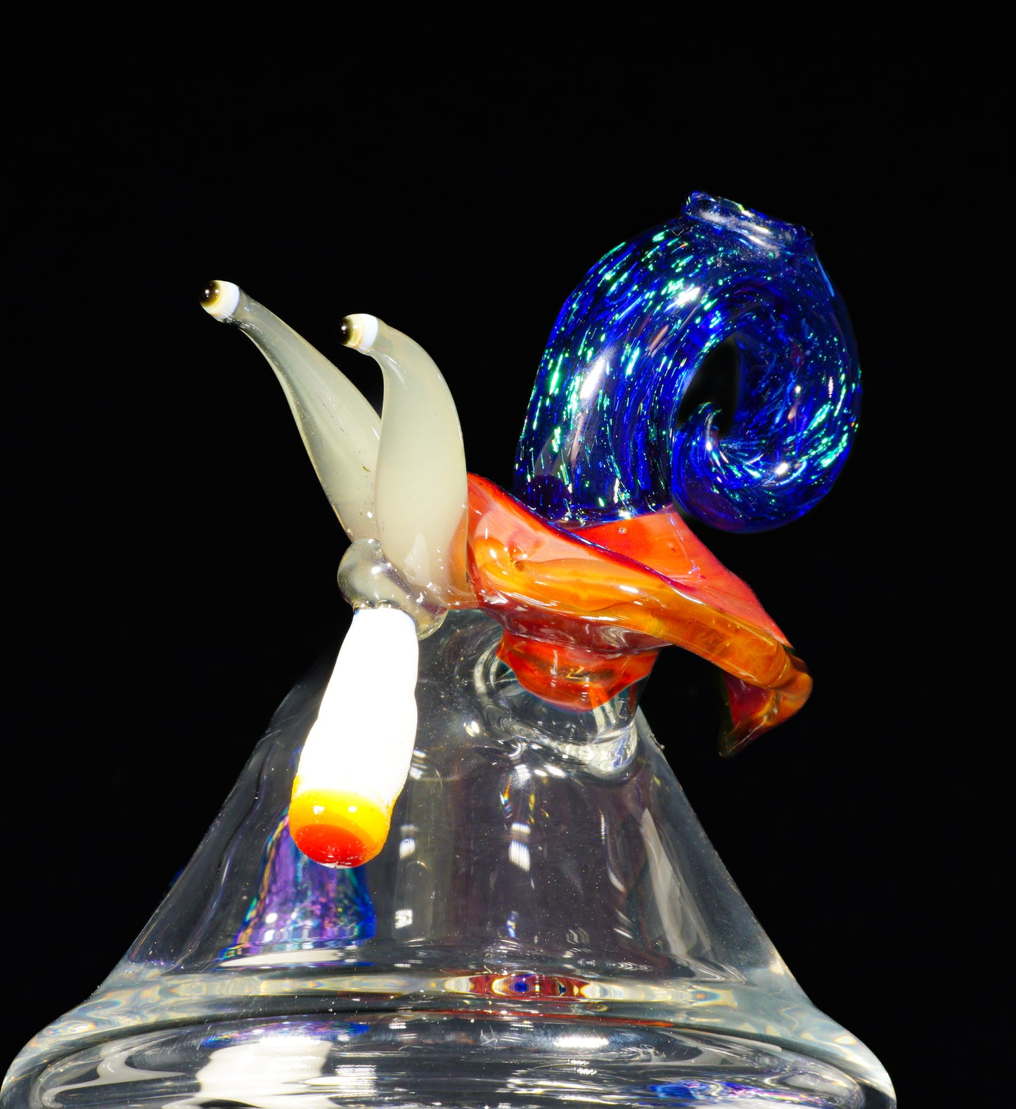 Doobie Snail Dichro Shroom-Cycler + Bubble Cap / Plug