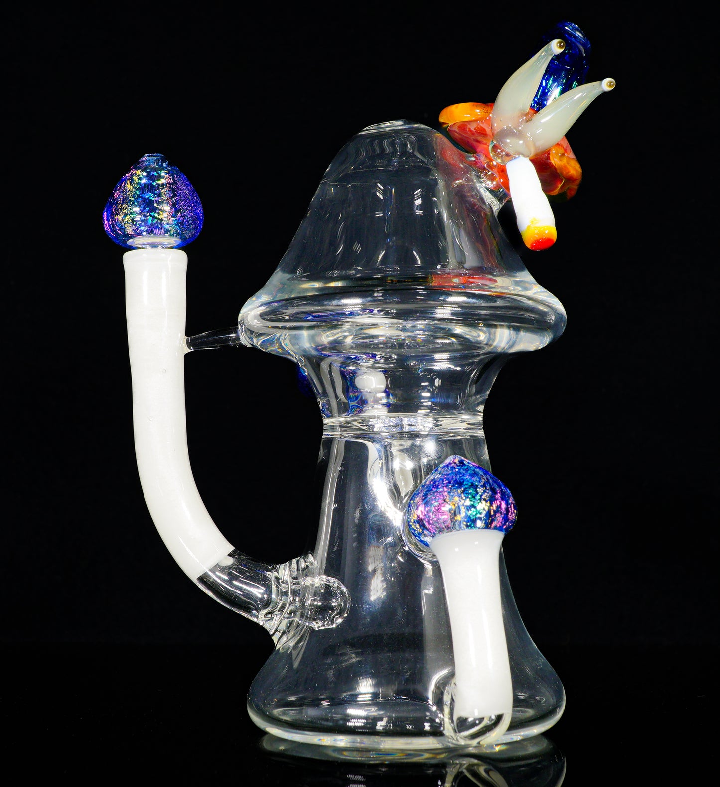 Doobie Snail Dichro Shroom-Cycler + Bubble Cap / Plug