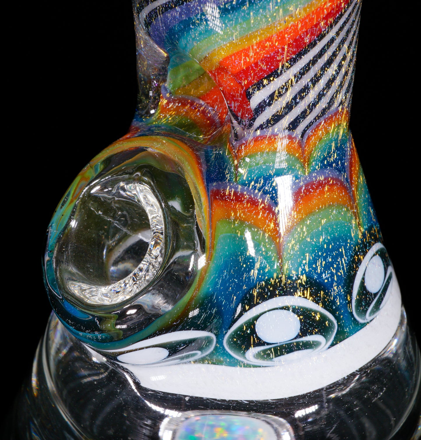 Rainbow Dichro Linework and UV Dotstack Mini Cruizer