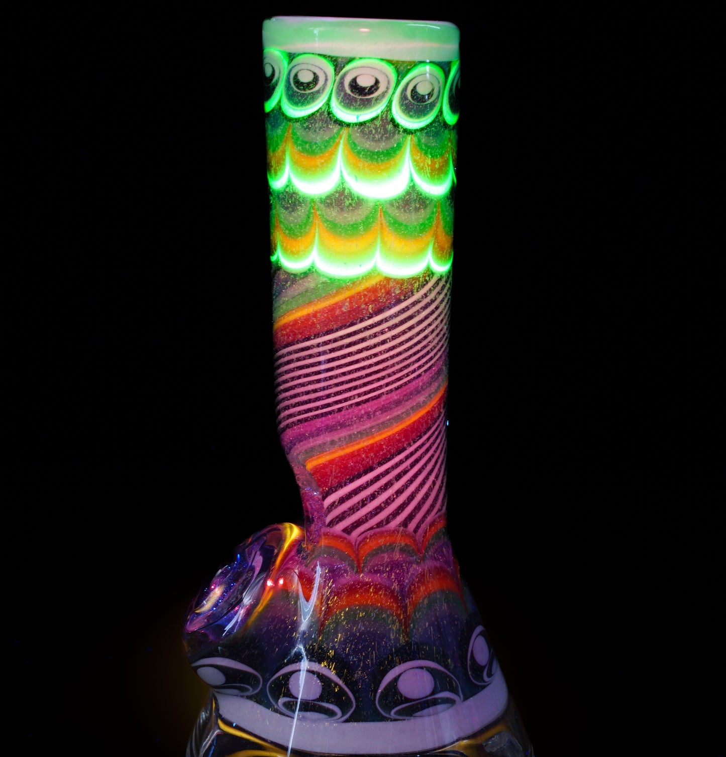 Rainbow Dichro Linework and UV Dotstack Mini Cruizer