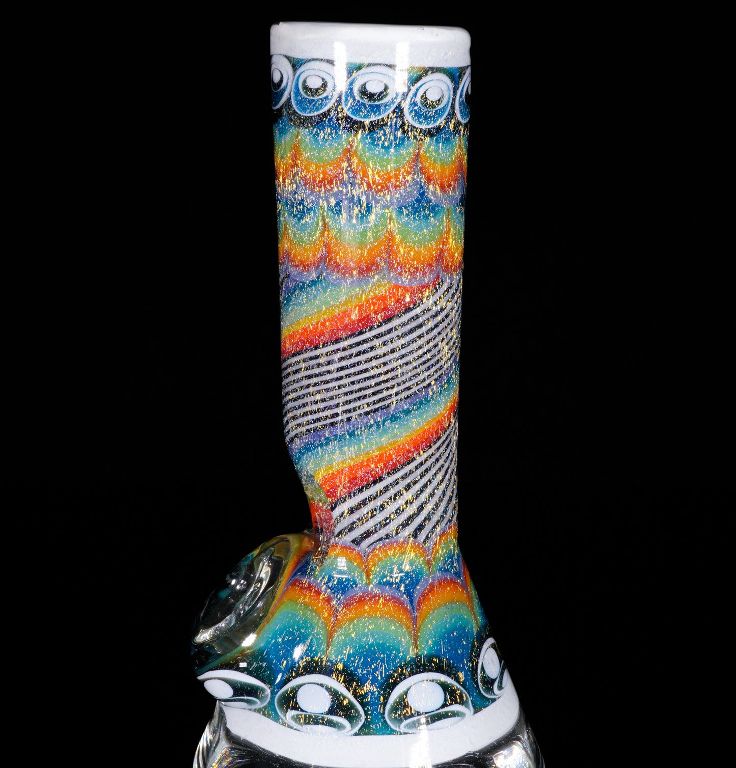 Rainbow Dichro Linework and UV Dotstack Mini Cruizer