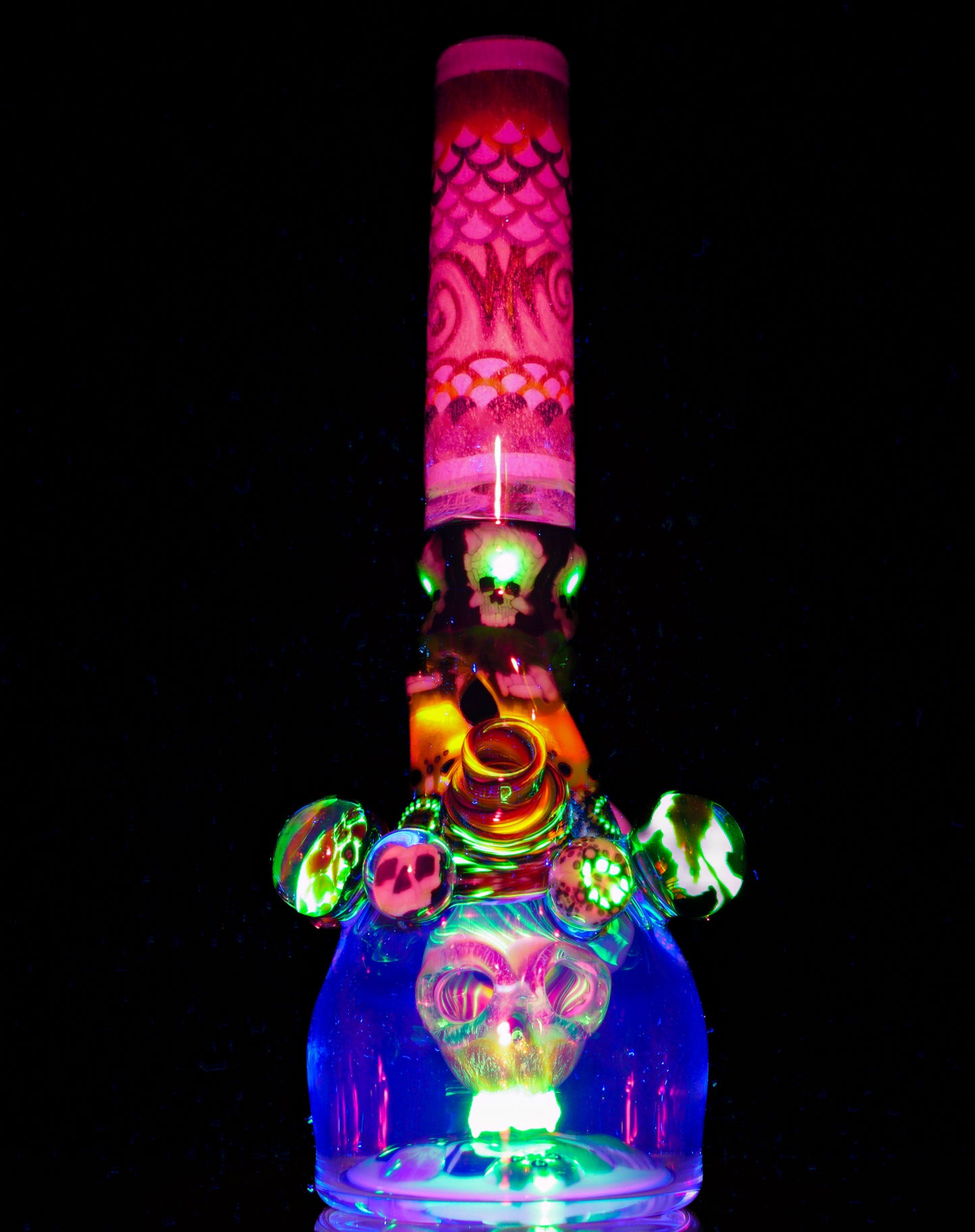 UV Rainbow Dichro Dotstack Wigwag Chipstack Skull Tube