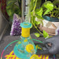 Canary and Aqua Azul Reactor Beaker + Ash Catcher + Slide