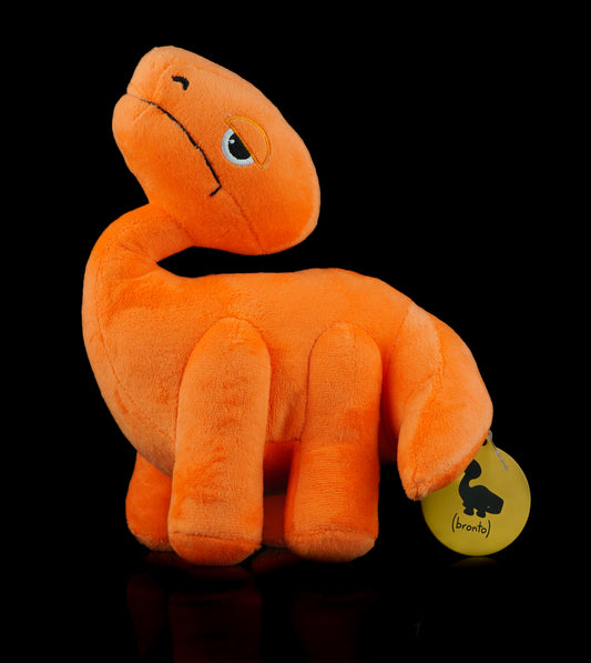 Mini Orange Bronto Plush Toy