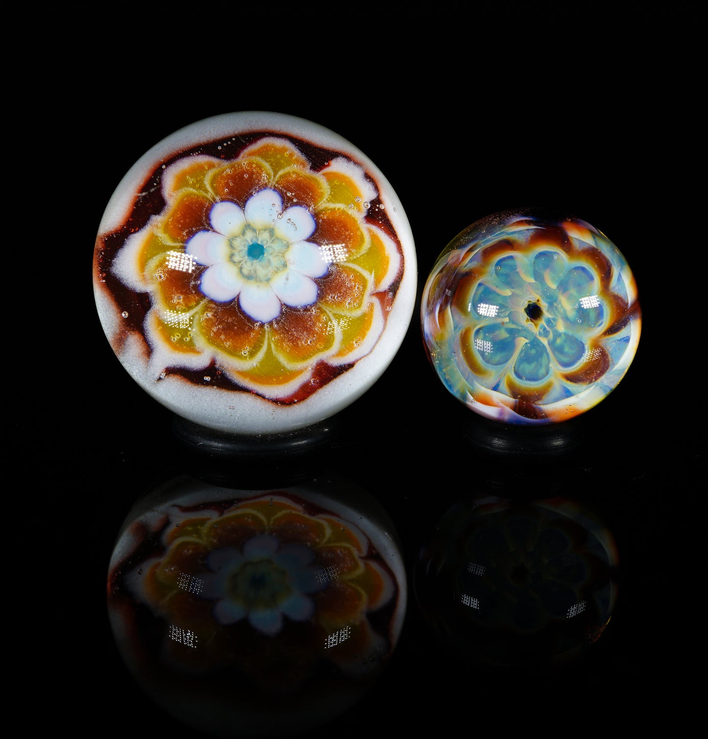 Fire Fade Flower Mandala Slurper Starter Set (25mm)