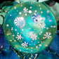 Emerald Mint and Ghost Ice Cave Beaker