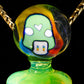 Rainbow 1Up Mushroom Babe Pendant