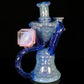 Fume and Crushed Opal Extruded Cube Recycler