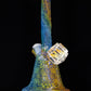 Fume and Crushed Opal Extruded Cube Tube