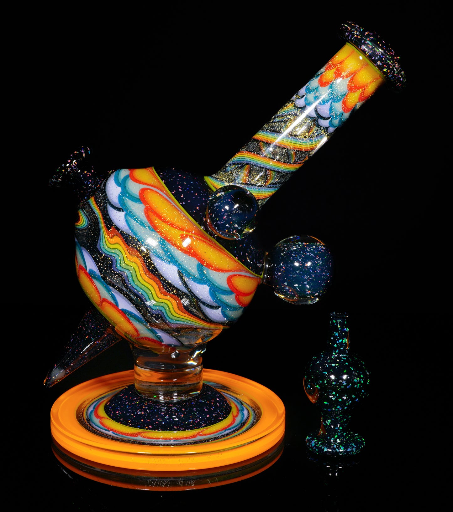 WYG / Cajun / Marni Dichro and UV Dotstack Heliosphere + Bubble Cap