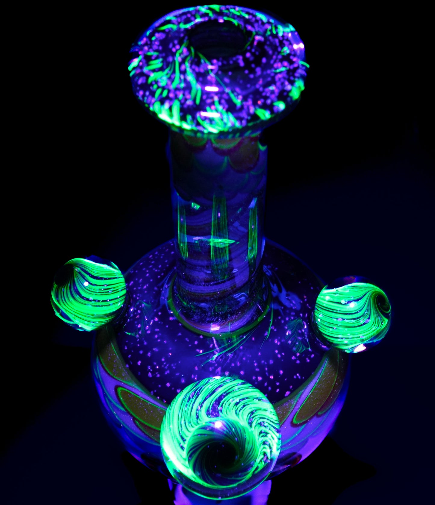 WYG / Cajun / Marni Dichro and UV Dotstack Heliosphere + Bubble Cap