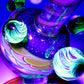 WYG / Cajun / Marni Dichro and UV Dotstack Heliosphere + Bubble Cap