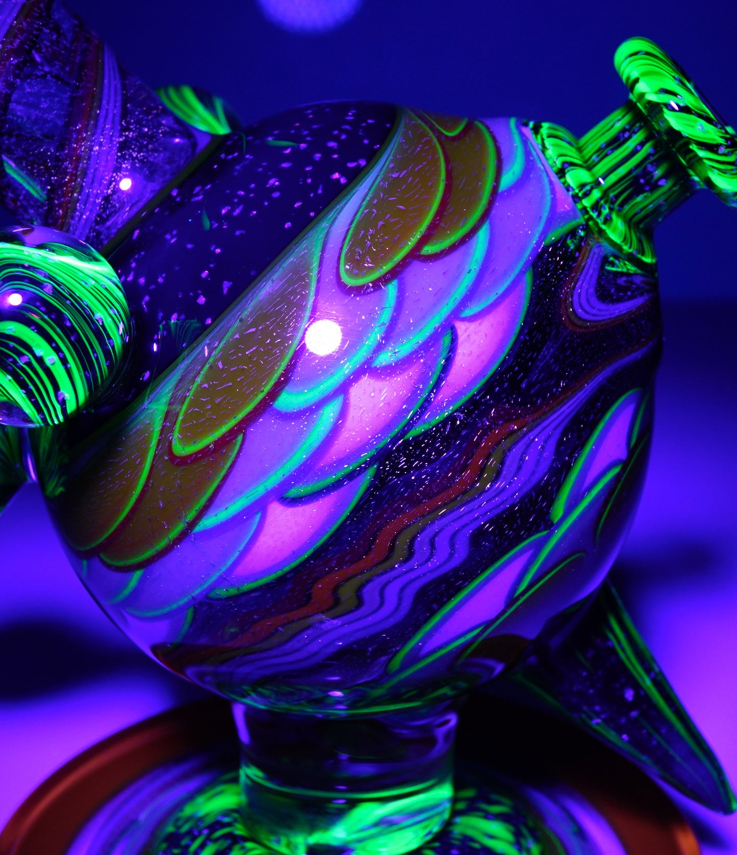 WYG / Cajun / Marni Dichro and UV Dotstack Heliosphere + Bubble Cap