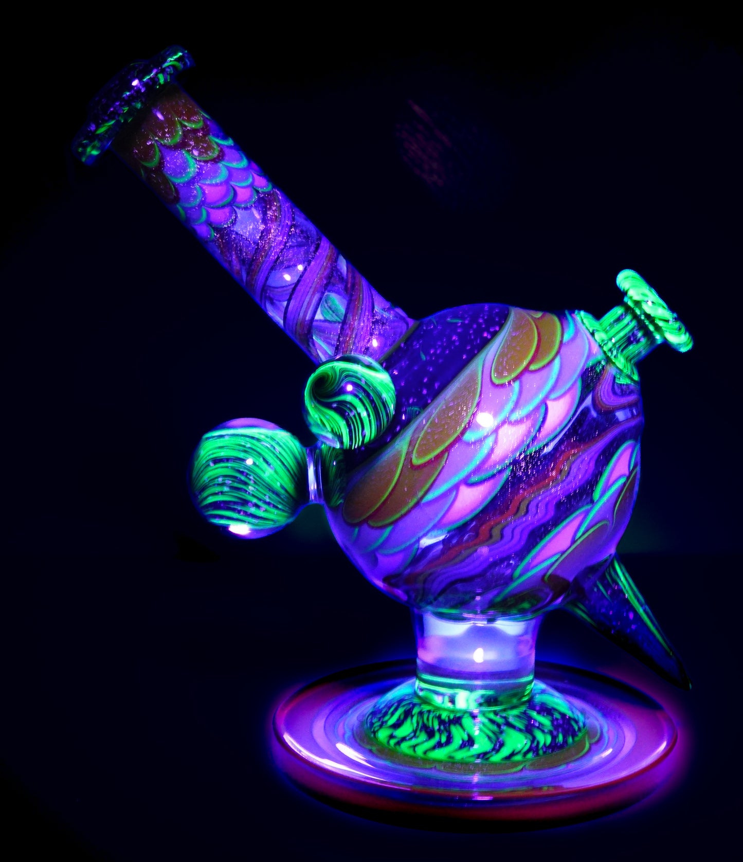 WYG / Cajun / Marni Dichro and UV Dotstack Heliosphere + Bubble Cap