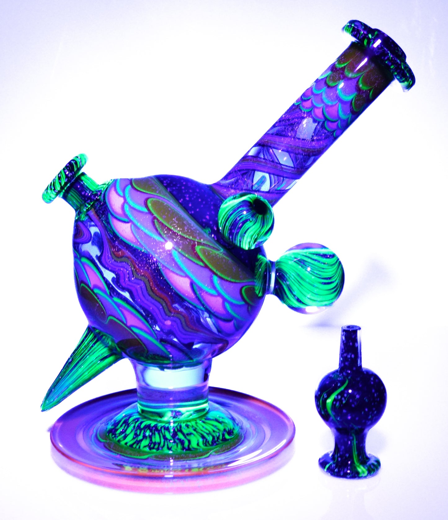 WYG / Cajun / Marni Dichro and UV Dotstack Heliosphere + Bubble Cap