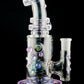Purple Rain Mini Tube with Faceted Accent