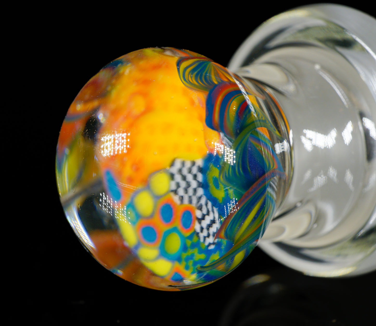 Abstract Murrini Jar
